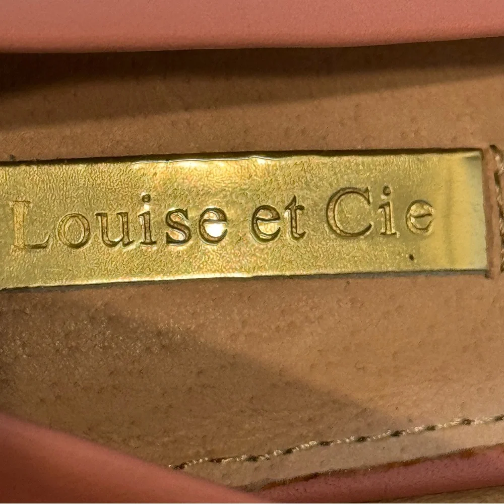 Louise et Cie Dusty Rose Pink Pointed Toe Kitten Heel Leather Pumps Size 8M - Picture 8 of 8